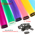 One Clip Hair Extension Luminous Decorative Glow Hairpiece